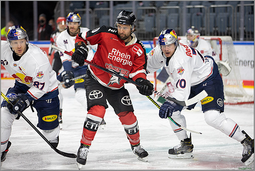 PENNY DEL;  Koelner Haie - Red Bull Muenchen; Koeln, 18.02.2022
